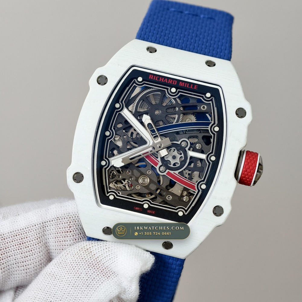 Richard Mille RM 67-02 Automatic Extra-Flat Chronometer Regulated Spec — Studio Gallery Plate III in Carbon TPT & Grade 5 Titanium (33.3g Verified Mass, Richard Mille Cal. CRMA7 Skeletonized Titanium)