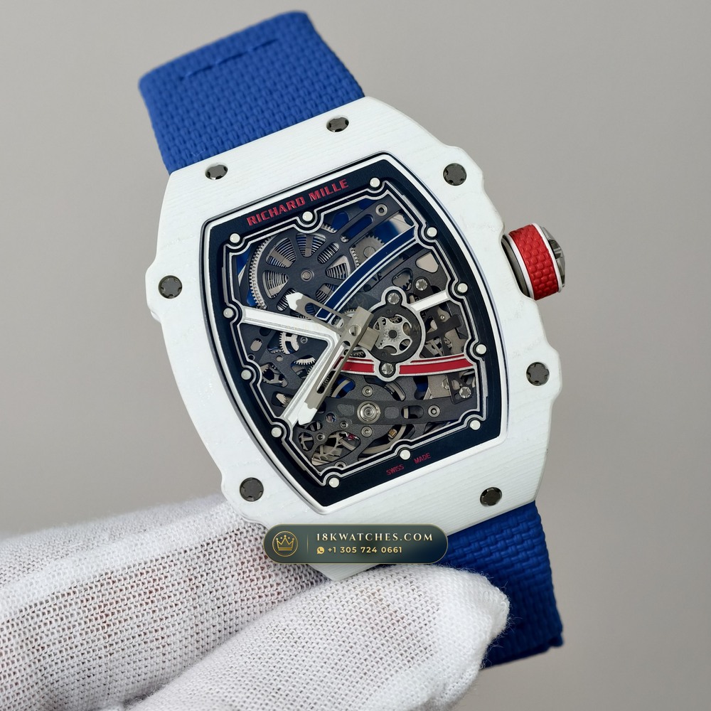 Richard Mille RM 67-02 Automatic Extra-Flat Chronometer Regulated Spec — Studio Gallery Plate IV in Carbon TPT & Grade 5 Titanium (33.3g Verified Mass, Richard Mille Cal. CRMA7 Skeletonized Titanium)