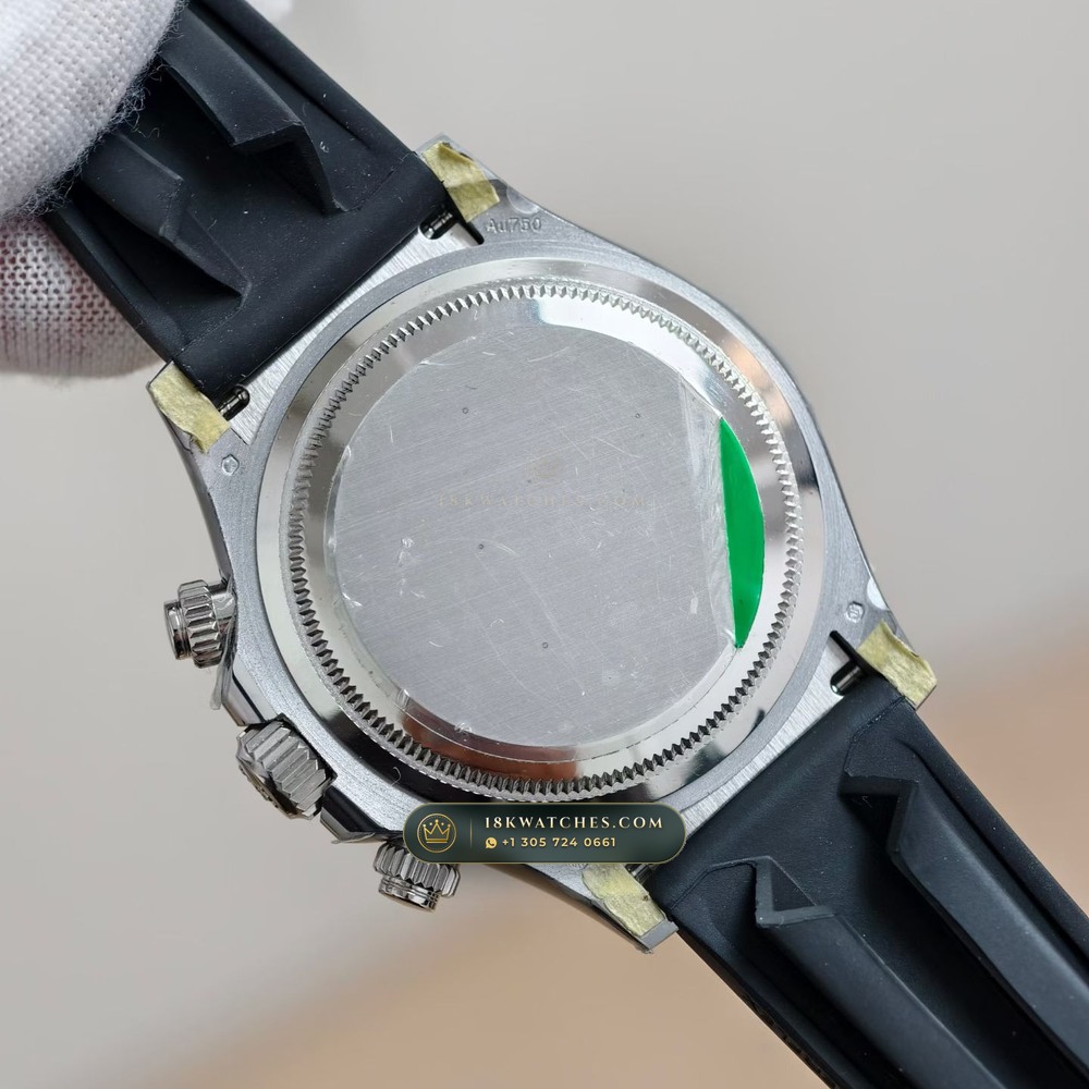 Rolex Cosmograph Daytona 18K White Gold Ref. 126519LN — Studio Gallery Plate V in 18K White Gold Au750 (160.8g Verified Mass, Rolex Manufacture Cal. 4131 - 72h Power Reserve)