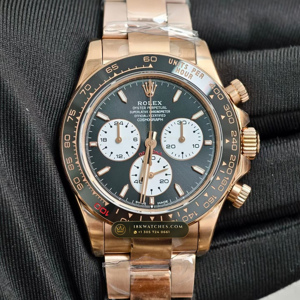 Rolex Cosmograph Daytona Le Mans 100th Anniversary 18K Everose Gold Chronometer Regulated Spec Ref. 126525LN