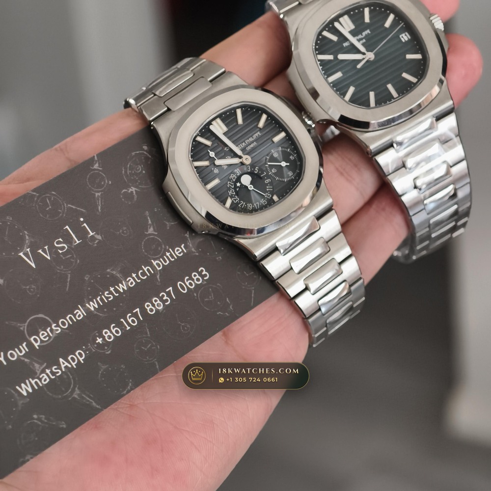 Patek Philippe Nautilus Self-Winding Custom SW Dial Ref. 5711/1A — Studio Gallery Plate IX in 904L Stainless Steel Custom Architecture (115.1g Verified Mass, Patek Philippe Cal. 26-330 S C / Cal. 324 S C - 21K Gold Rotor)