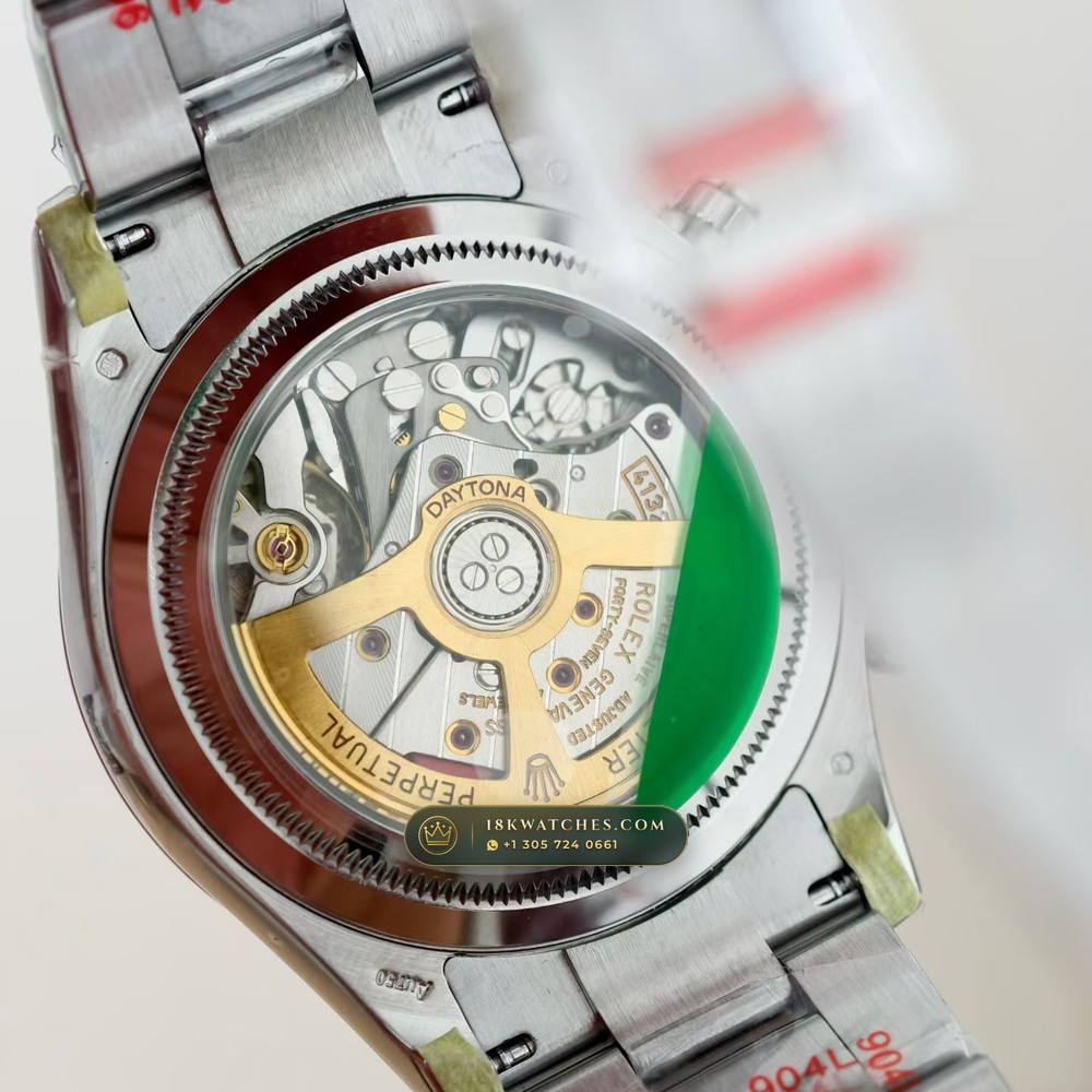 Rolex Cosmograph Daytona Le Mans 100th Anniversary 18K White Gold Geneva Atelier Spec Ref. 126529LN — Studio Gallery Plate VI in 18K White Gold Au750 (216.8g Verified Mass, Rolex Manufacture Cal. 4132 - 24h Le Mans)