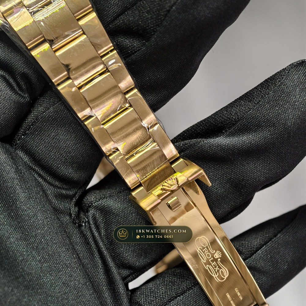 Rolex Cosmograph Daytona 18K Yellow Gold Ref. 116598TBR — Studio Gallery Plate VI in 18K Yellow Gold Au750 (216.8g Verified Mass, Rolex Manufacture Cal. 4130 - 72h Power Reserve)