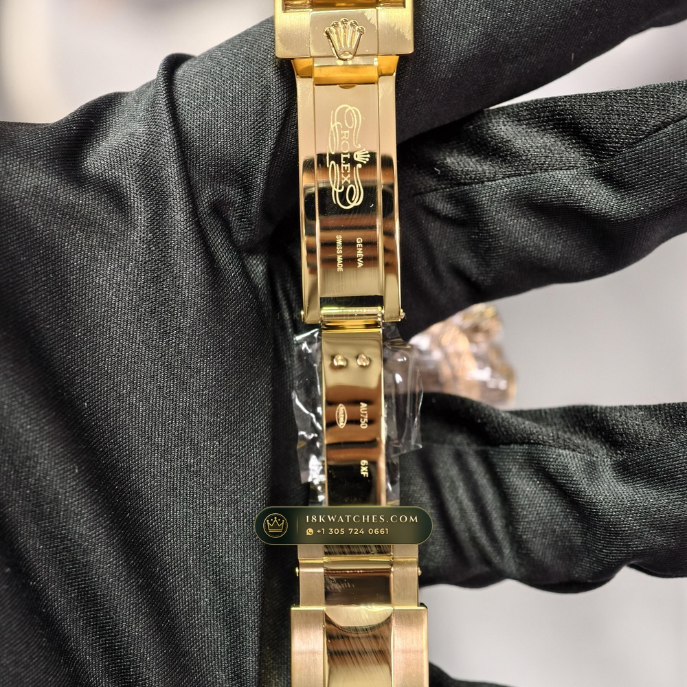 Rolex Cosmograph Daytona 18K Yellow Gold Ref. 116598TBR — Studio Gallery Plate VII in 18K Yellow Gold Au750 (216.8g Verified Mass, Rolex Manufacture Cal. 4130 - 72h Power Reserve)
