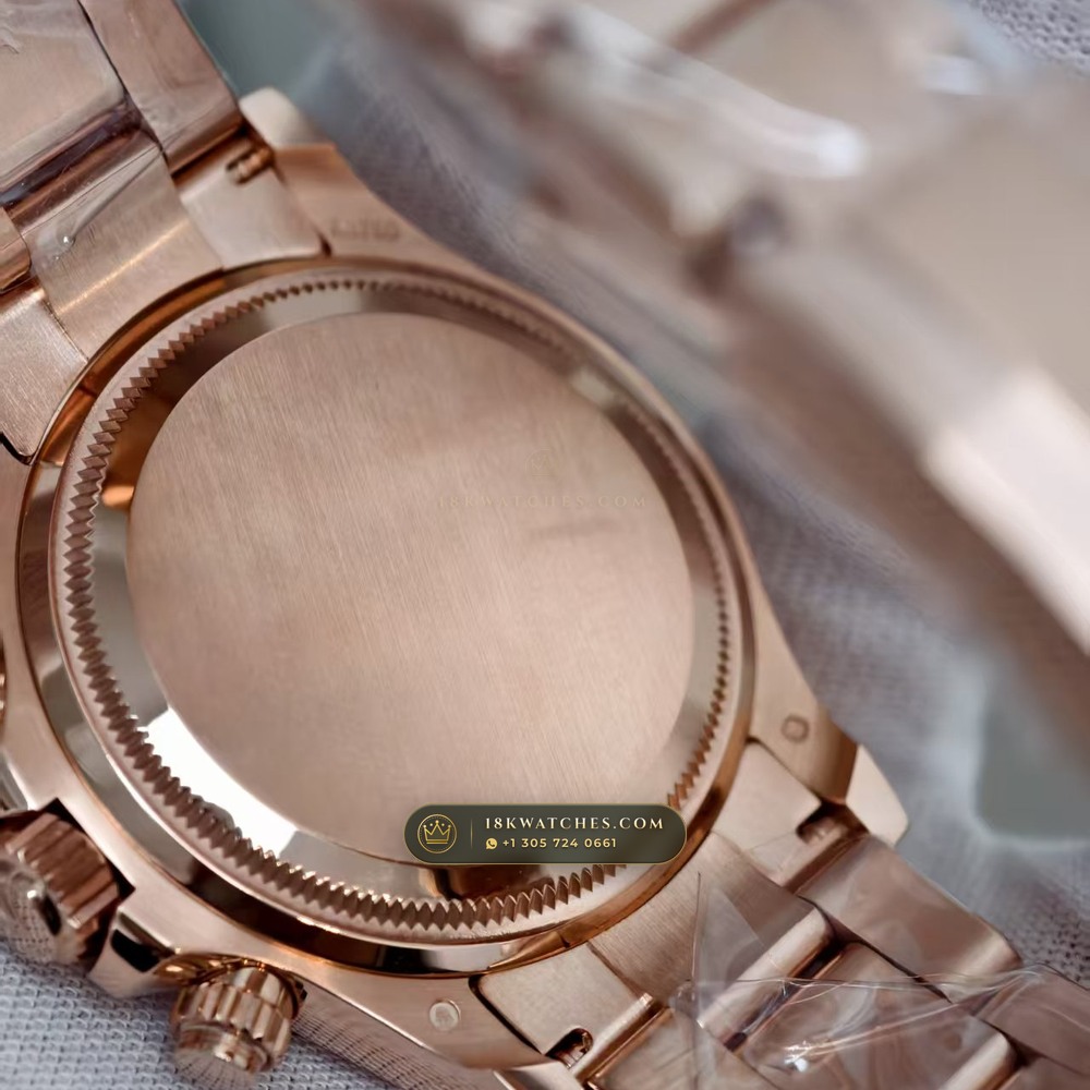 Rolex Cosmograph Daytona Aventurine Starry Dial 18K Everose Gold Ref. 126505 — Studio Gallery Plate VI in 18K Rose Gold Au750 (216.2g Verified Mass, Rolex Manufacture Cal. 4131 - 72h Power Reserve)