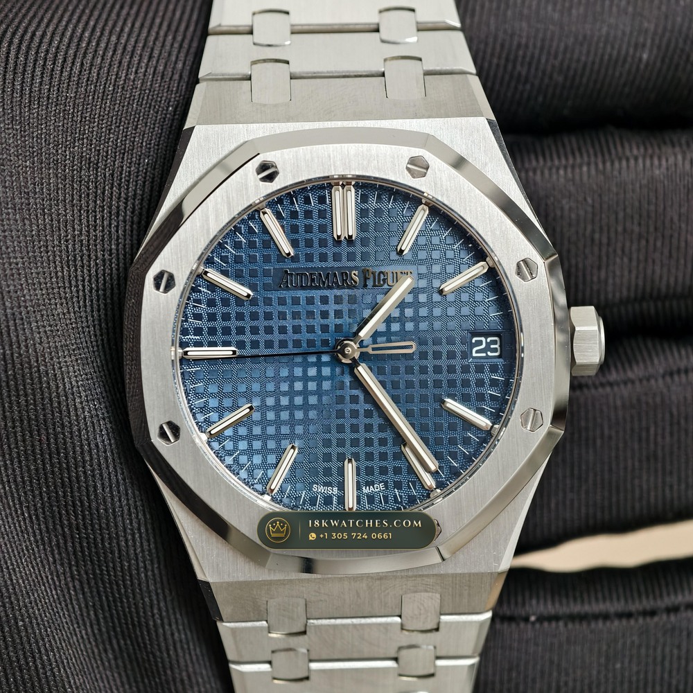 Audemars Piguet Royal Oak Selfwinding 41mm Chronometer Regulated Spec Ref. 15510ST — Studio Gallery Plate II in 904L Stainless Steel Custom Architecture (166.4g Verified Mass, Audemars Piguet Cal. 4302 - 70h Power Reserve)