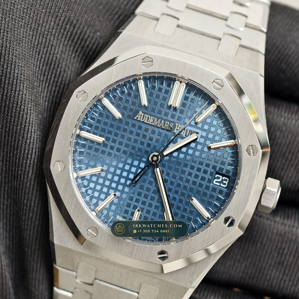 Audemars Piguet Royal Oak Selfwinding 41mm Chronometer Regulated Spec Ref. 15510ST — Studio Gallery Plate IV in 904L Stainless Steel Custom Architecture (166.4g Verified Mass, Audemars Piguet Cal. 4302 - 70h Power Reserve)