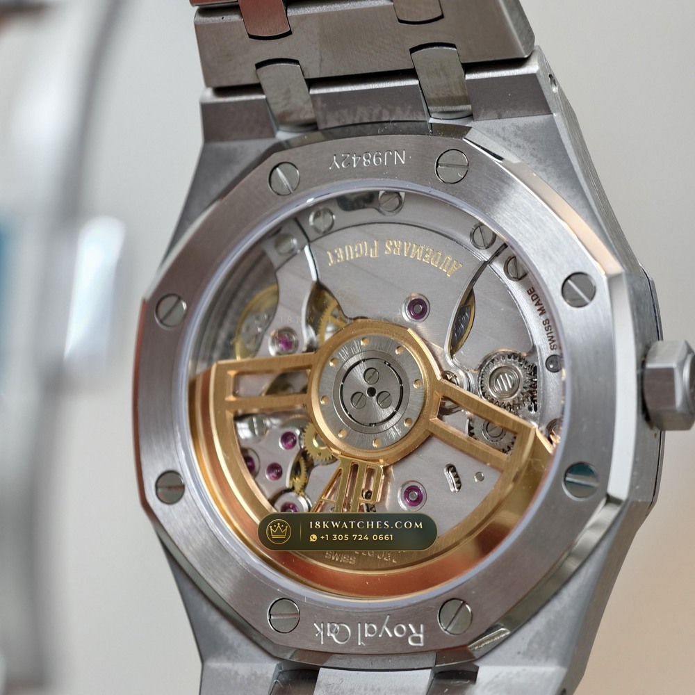 Audemars Piguet Royal Oak Selfwinding 41mm Chronometer Regulated Spec Ref. 15510ST — Studio Gallery Plate VI in 904L Stainless Steel Custom Architecture (166.4g Verified Mass, Audemars Piguet Cal. 4302 - 70h Power Reserve)