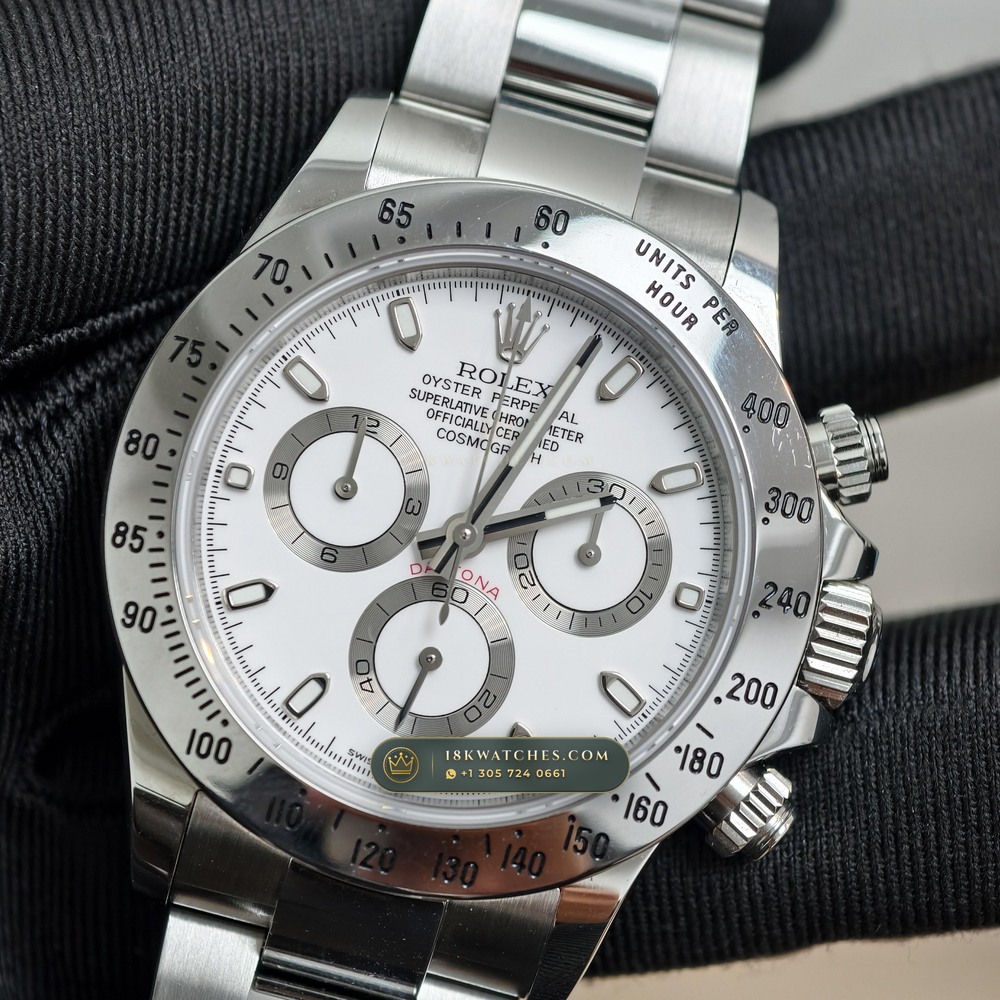 Rolex Cosmograph Daytona Hand-Chamfered Bevel Spec Ref. 116520 — Studio Gallery Plate II in 904L Stainless Steel Custom Architecture (143.2g Verified Mass, Rolex Manufacture Cal. 4130 - 72h Power Reserve)