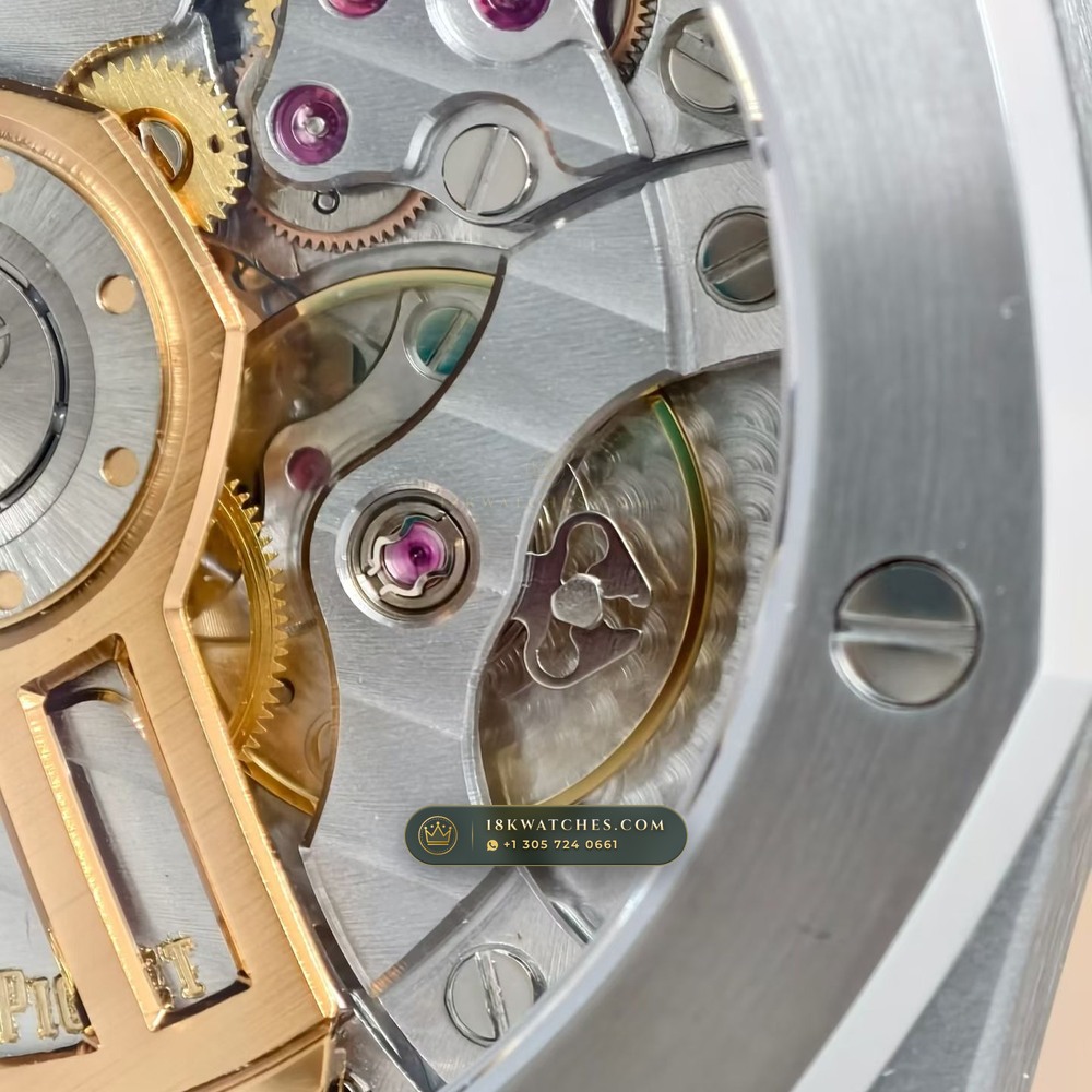 Audemars Piguet Royal Oak Selfwinding 41mm Free-Sprung Calibre Ref. 15510ST — Studio Gallery Plate VII in 904L Stainless Steel Custom Architecture (166.5g Verified Mass, Audemars Piguet Cal. 4302 - 70h Power Reserve)