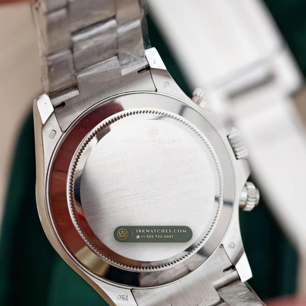 Rolex Cosmograph Daytona Gibeon Meteorite Dial 18K White Gold Ref. 116509 — Studio Gallery Plate VII in 18K White Gold Au750 (216.9g Verified Mass, Rolex Manufacture Cal. 4130 - 72h Power Reserve)