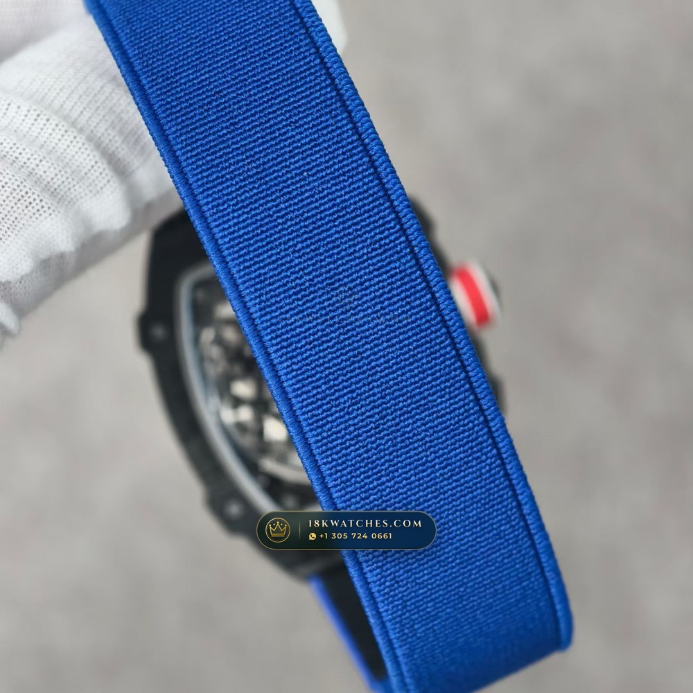 Richard Mille RM 67-02 Automatic Extra-Flat Sebastien Ogier Carbon TPT — Studio Gallery Plate VII in Carbon TPT & Grade 5 Titanium (33.5g Verified Mass, Richard Mille Cal. CRMA7 Skeletonized Titanium)