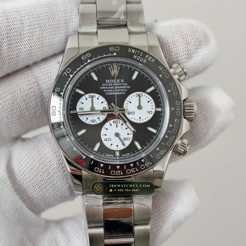 Rolex Cosmograph Daytona Le Mans 100th Anniversary 18K White Gold Free-Sprung Calibre Ref. 126529LN