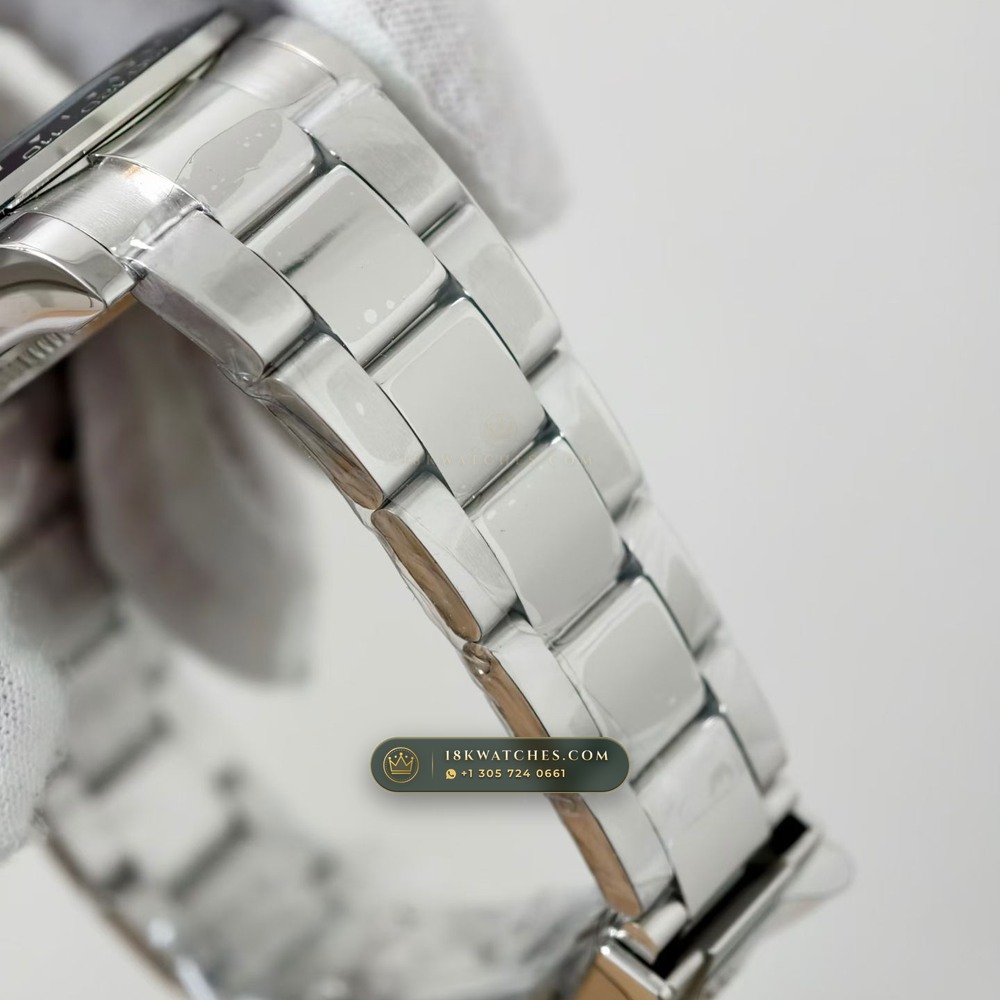 Rolex Cosmograph Daytona Le Mans 100th Anniversary 18K White Gold Free-Sprung Calibre Ref. 126529LN — Studio Gallery Plate IV in 18K White Gold Au750 (216.7g Verified Mass, Rolex Manufacture Cal. 4132 - 24h Le Mans)