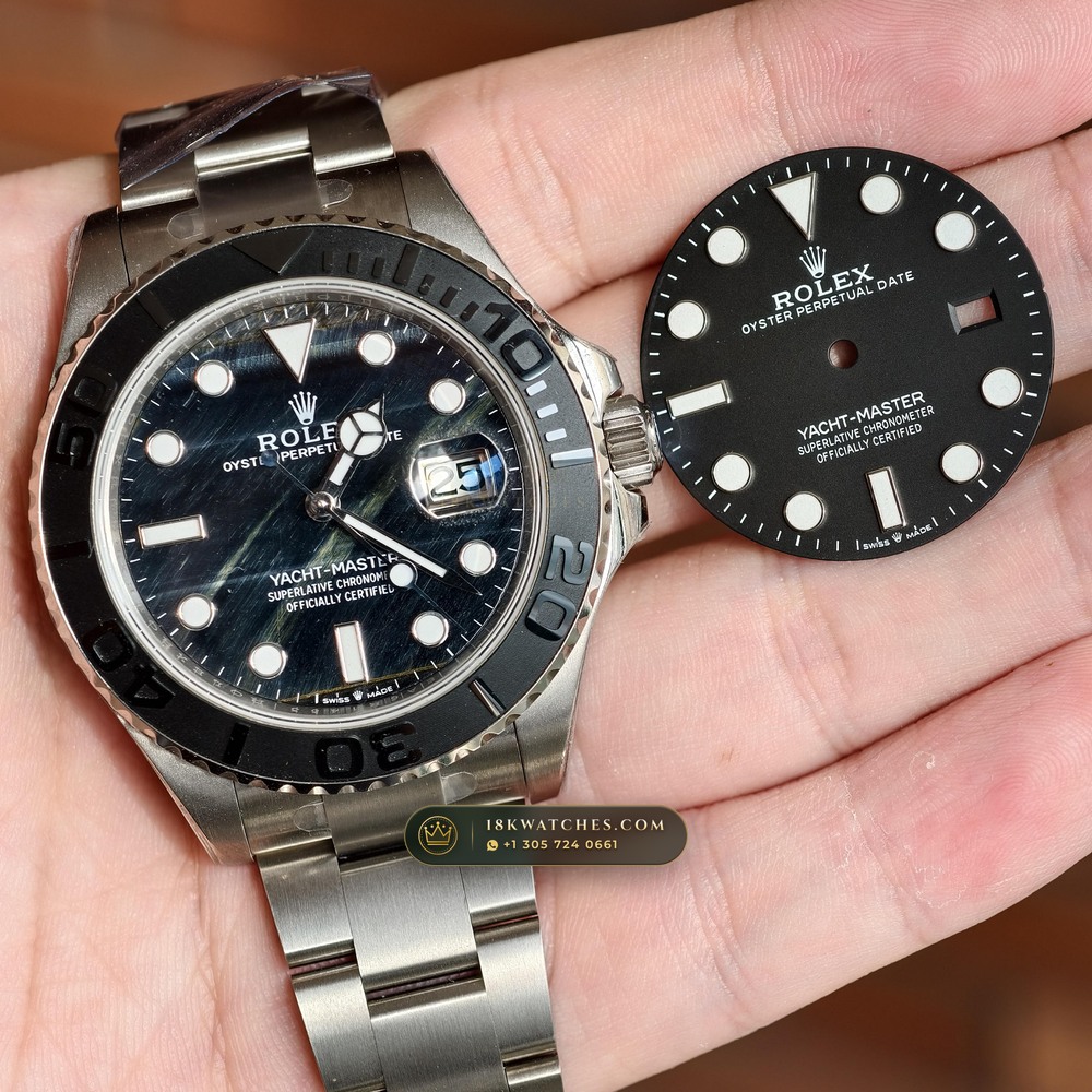 Rolex Yacht-Master 42 RLX Titanium Falcon Eye Stone Dial Ref. 226627