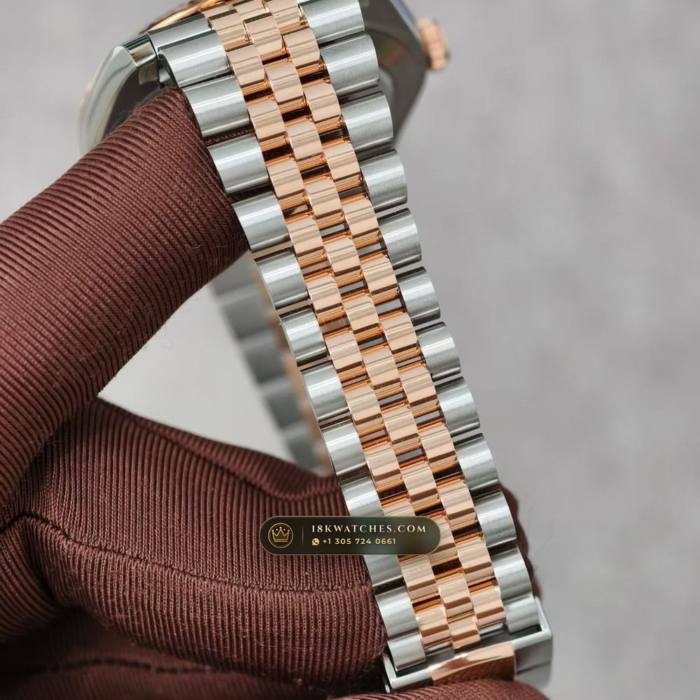 Rolex Datejust 41 Ref. 126331 — Studio Gallery Plate IV in 18K Gold & 904L Oystersteel Rolesor (150.9g Verified Mass, Rolex Manufacture Cal. 3235 - 70h Power Reserve)