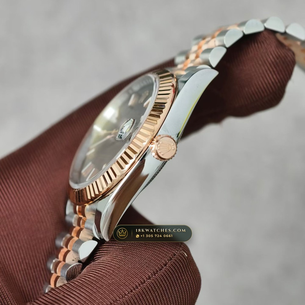 Rolex Datejust 41 Ref. 126331 — Studio Gallery Plate VII in 18K Gold & 904L Oystersteel Rolesor (150.9g Verified Mass, Rolex Manufacture Cal. 3235 - 70h Power Reserve)