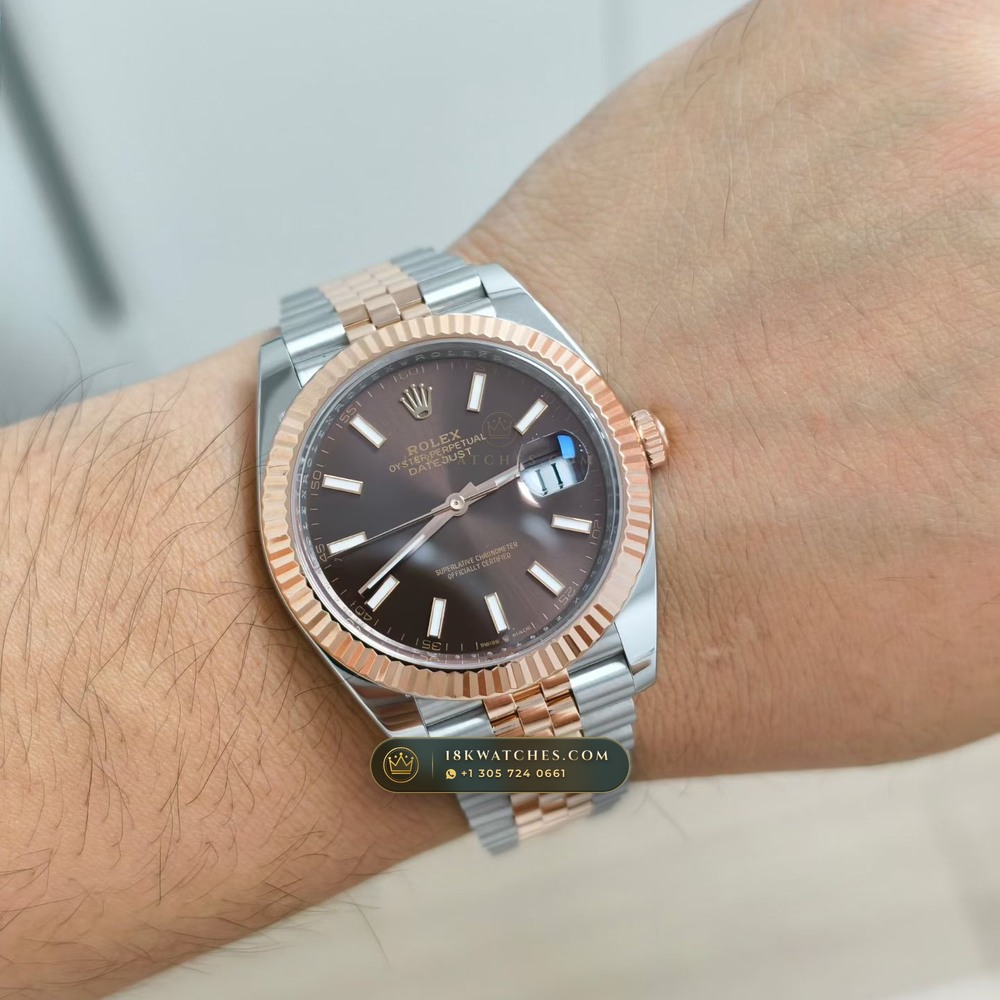 Rolex Datejust 41 Ref. 126331 — Studio Gallery Plate IX in 18K Gold & 904L Oystersteel Rolesor (150.9g Verified Mass, Rolex Manufacture Cal. 3235 - 70h Power Reserve)