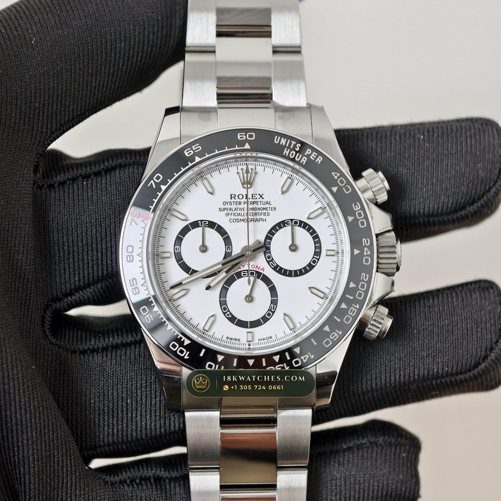 Rolex Cosmograph Daytona Custom SW Dial Ref. 126500 — Studio Gallery Plate II in 904L Stainless Steel Custom Architecture (143.3g Verified Mass, Rolex Manufacture Cal. 4131 - 72h Power Reserve)