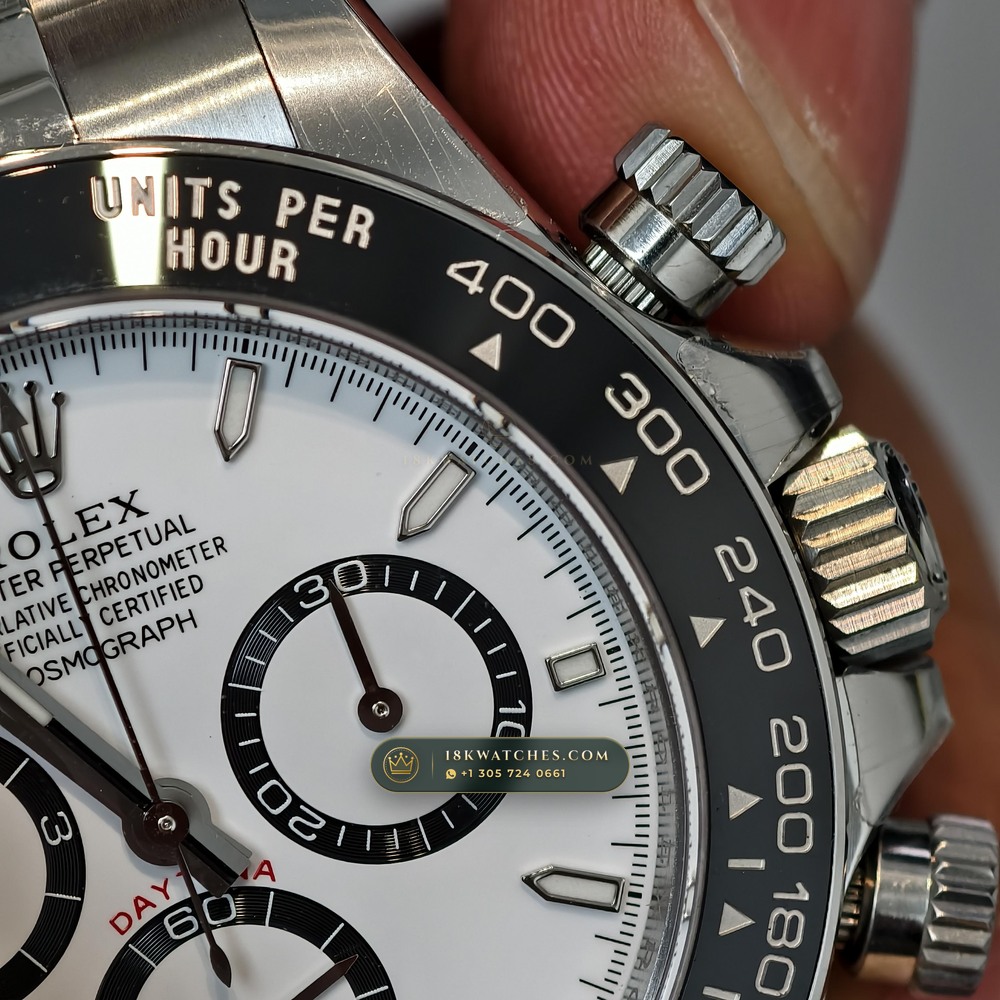 Rolex Cosmograph Daytona Custom SW Dial Ref. 126500 — Studio Gallery Plate V in 904L Stainless Steel Custom Architecture (143.3g Verified Mass, Rolex Manufacture Cal. 4131 - 72h Power Reserve)