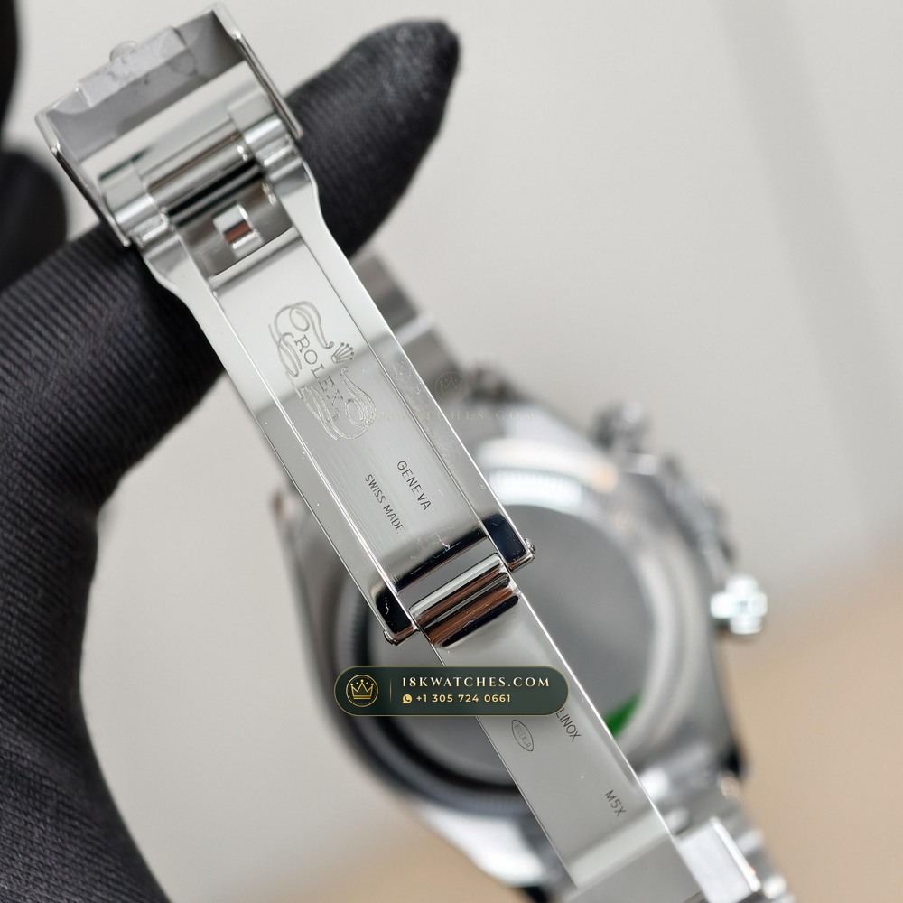 Rolex Cosmograph Daytona Custom SW Dial Ref. 126500 — Studio Gallery Plate VII in 904L Stainless Steel Custom Architecture (143.3g Verified Mass, Rolex Manufacture Cal. 4131 - 72h Power Reserve)