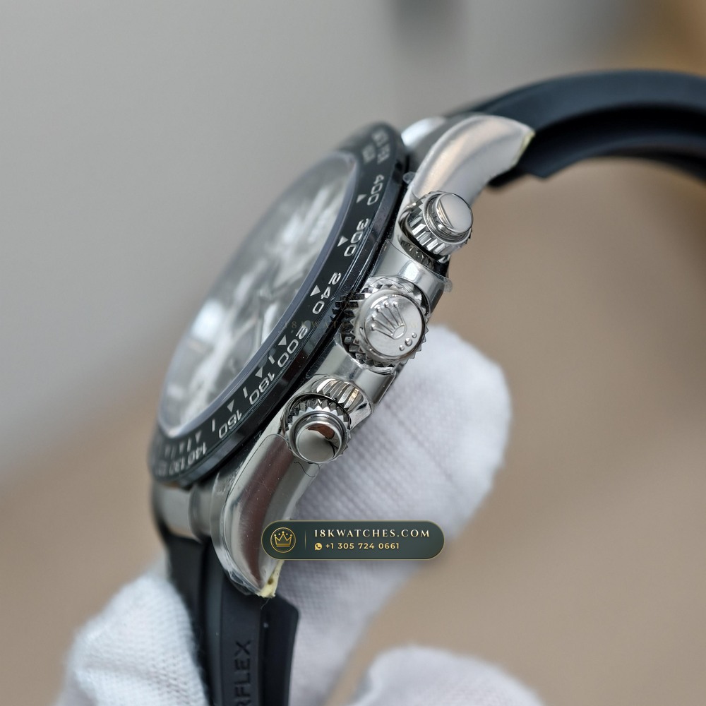 Rolex Cosmograph Daytona Gibeon Meteorite Dial 18K White Gold Ref. 116519LN — Studio Gallery Plate V in 18K White Gold Au750 (160.9g Verified Mass, Rolex Manufacture Cal. 4130 - 72h Power Reserve)