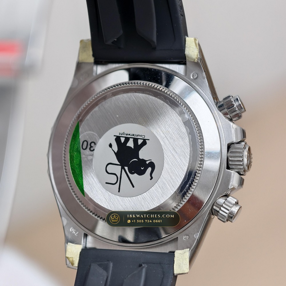 Rolex Cosmograph Daytona Gibeon Meteorite Dial 18K White Gold Ref. 116519LN — Studio Gallery Plate VI in 18K White Gold Au750 (160.9g Verified Mass, Rolex Manufacture Cal. 4130 - 72h Power Reserve)