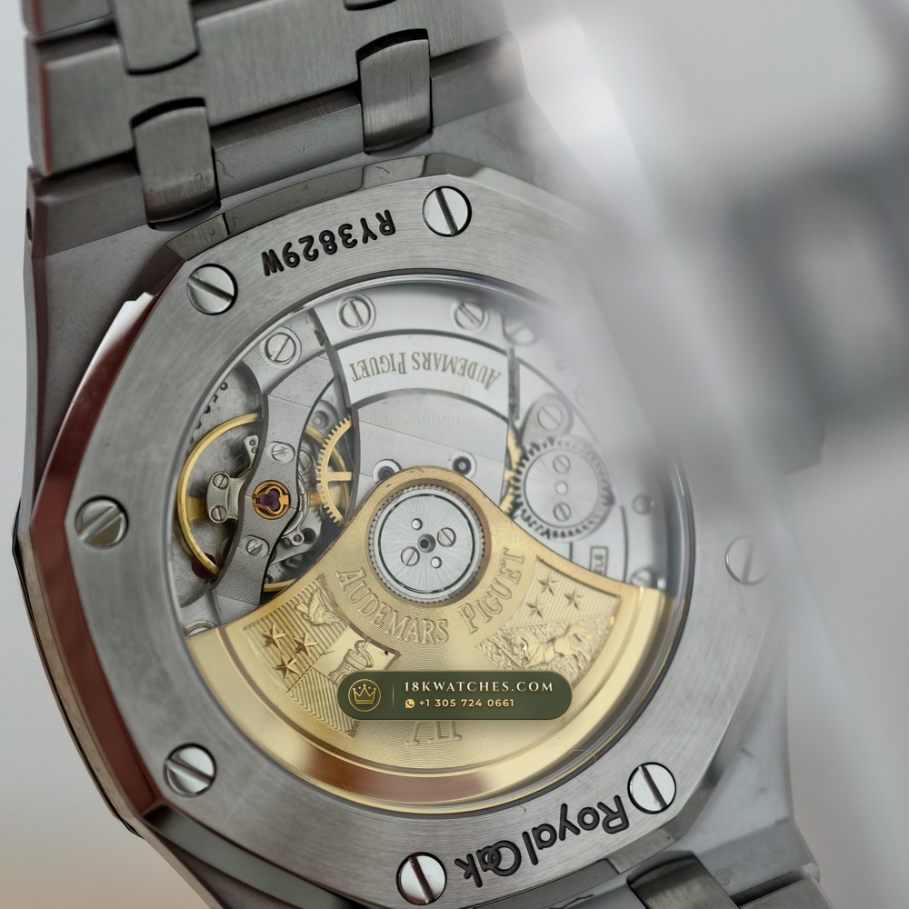 Audemars Piguet Royal Oak Selfwinding 37mm Chronometer Regulated Spec Ref. 15450ST — Studio Gallery Plate VI in 904L Stainless Steel Custom Architecture (132.1g Verified Mass, Audemars Piguet Cal. 3120 / Cal. 5900)