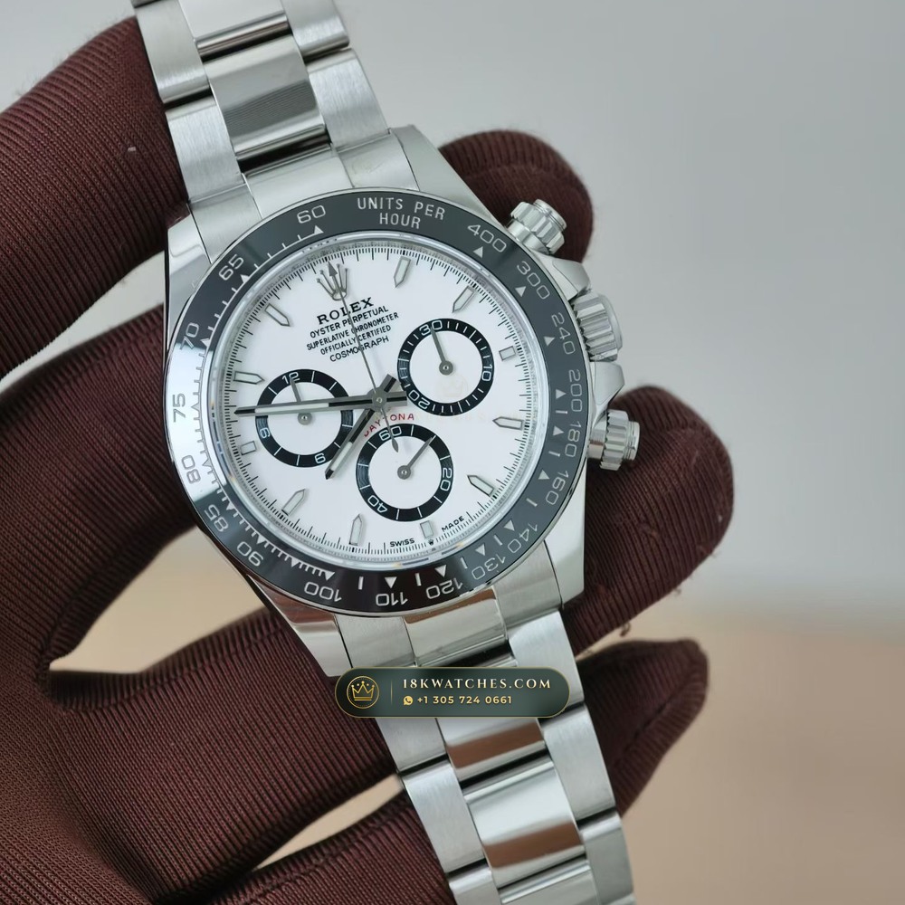 Rolex Cosmograph Daytona Ref. 126500 — Studio Gallery Plate III in 904L Stainless Steel Custom Architecture (143.9g Verified Mass, Rolex Manufacture Cal. 4131 - 72h Power Reserve)