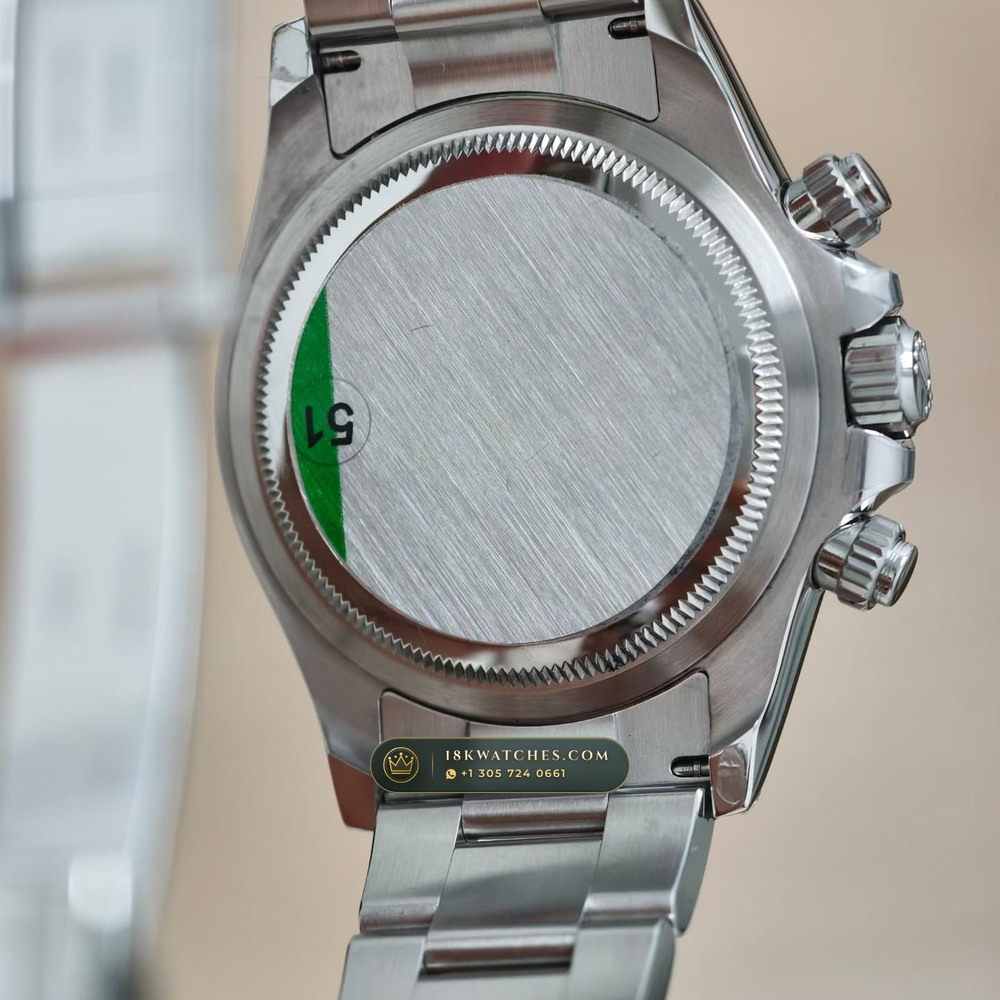 Rolex Cosmograph Daytona Ref. 126500 — Studio Gallery Plate VI in 904L Stainless Steel Custom Architecture (143.9g Verified Mass, Rolex Manufacture Cal. 4131 - 72h Power Reserve)