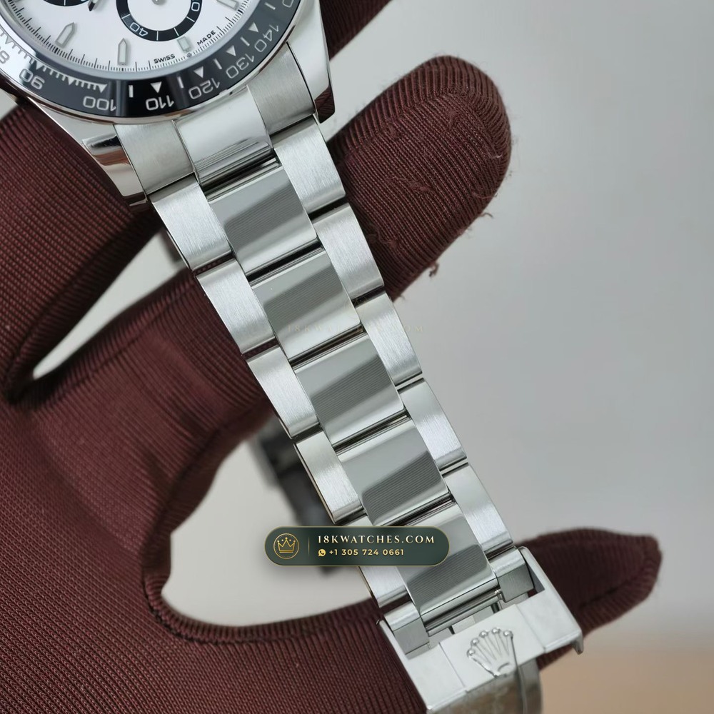 Rolex Cosmograph Daytona Ref. 126500 — Studio Gallery Plate VII in 904L Stainless Steel Custom Architecture (143.9g Verified Mass, Rolex Manufacture Cal. 4131 - 72h Power Reserve)
