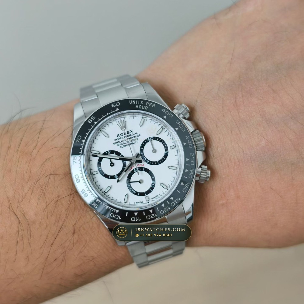 Rolex Cosmograph Daytona Ref. 126500 — Studio Gallery Plate IX in 904L Stainless Steel Custom Architecture (143.9g Verified Mass, Rolex Manufacture Cal. 4131 - 72h Power Reserve)