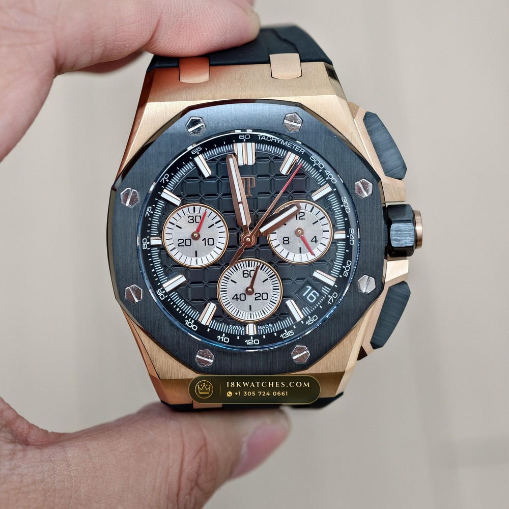 Audemars Piguet Royal Oak Offshore Selfwinding Chronograph 43mm 18K Rose Gold Ref. 26420RO.OO.A002CA.01