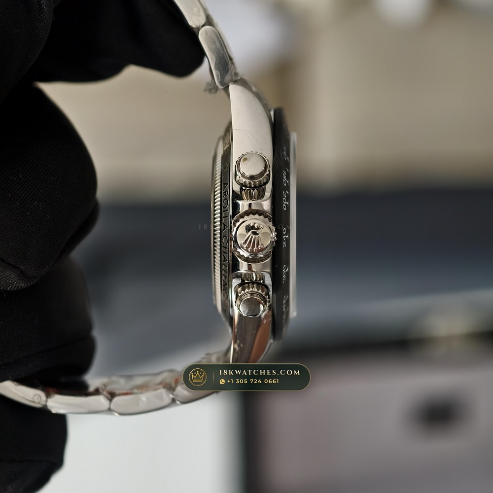 Rolex Cosmograph Daytona Artisans de Geneve Skeleton Edition Chronometer Regulated Spec Ref. 116500LN — Studio Gallery Plate III in High-Tech Ceramic & Titanium (143.5g Verified Mass, Rolex Manufacture Cal. 4130 - 72h Power Reserve)