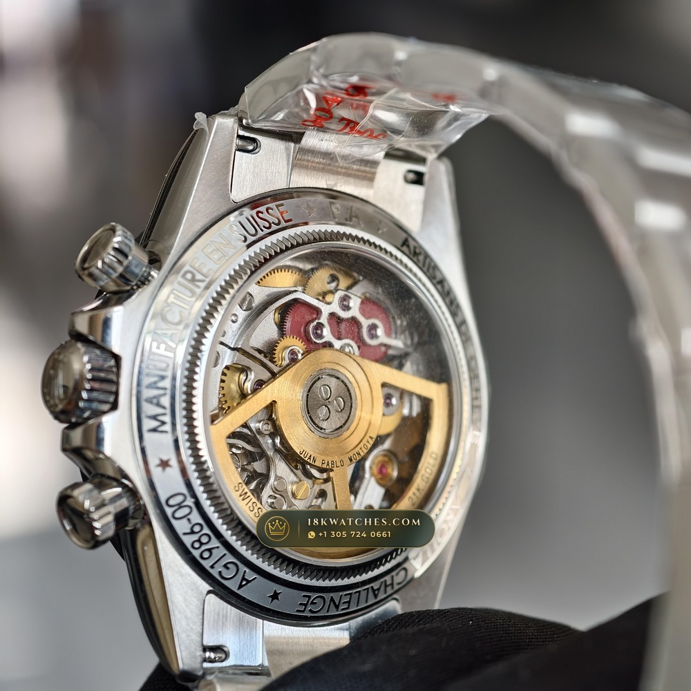 Rolex Cosmograph Daytona Artisans de Geneve Skeleton Edition Chronometer Regulated Spec Ref. 116500LN — Studio Gallery Plate IV in High-Tech Ceramic & Titanium (143.5g Verified Mass, Rolex Manufacture Cal. 4130 - 72h Power Reserve)