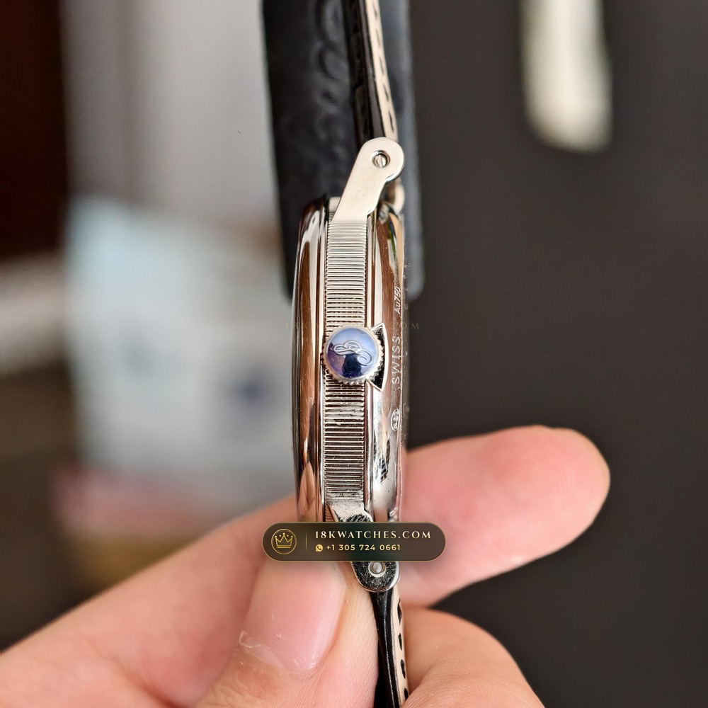 Breguet Tradition Automatique Seconde Retrograde 40mm 18K White Gold Ref. 7097BB/G1/9WU — Studio Gallery Plate IV in 18K White Gold Au750 (86.8g Verified Mass, Breguet Manufacture Cal. 505SR1 - Inverted Silicon Escapement)