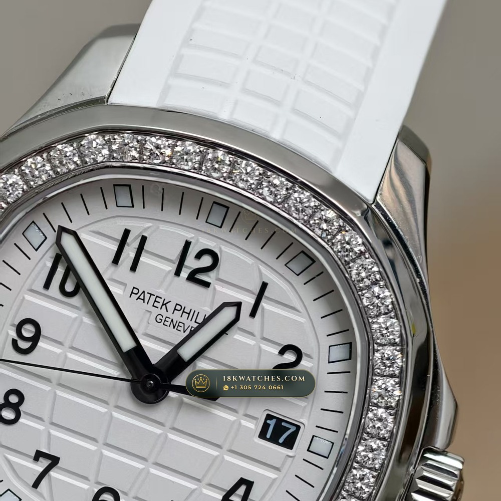 Patek Philippe Aquanaut Luce Diamond-Set Bezel Ref. 5267/200A-010 — Studio Gallery Plate IV in 904L Stainless Steel Custom Architecture (69.3g Verified Mass, Patek Philippe Cal. 26-330 S C - 21K Gold Rotor)