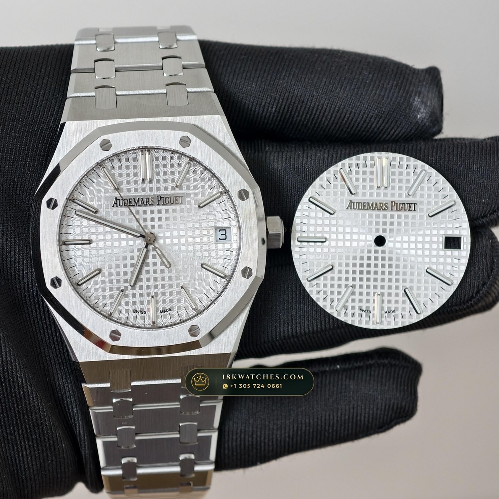 Audemars Piguet Royal Oak Selfwinding 41mm Hand-Chamfered Bevel Spec Ref. 15510ST