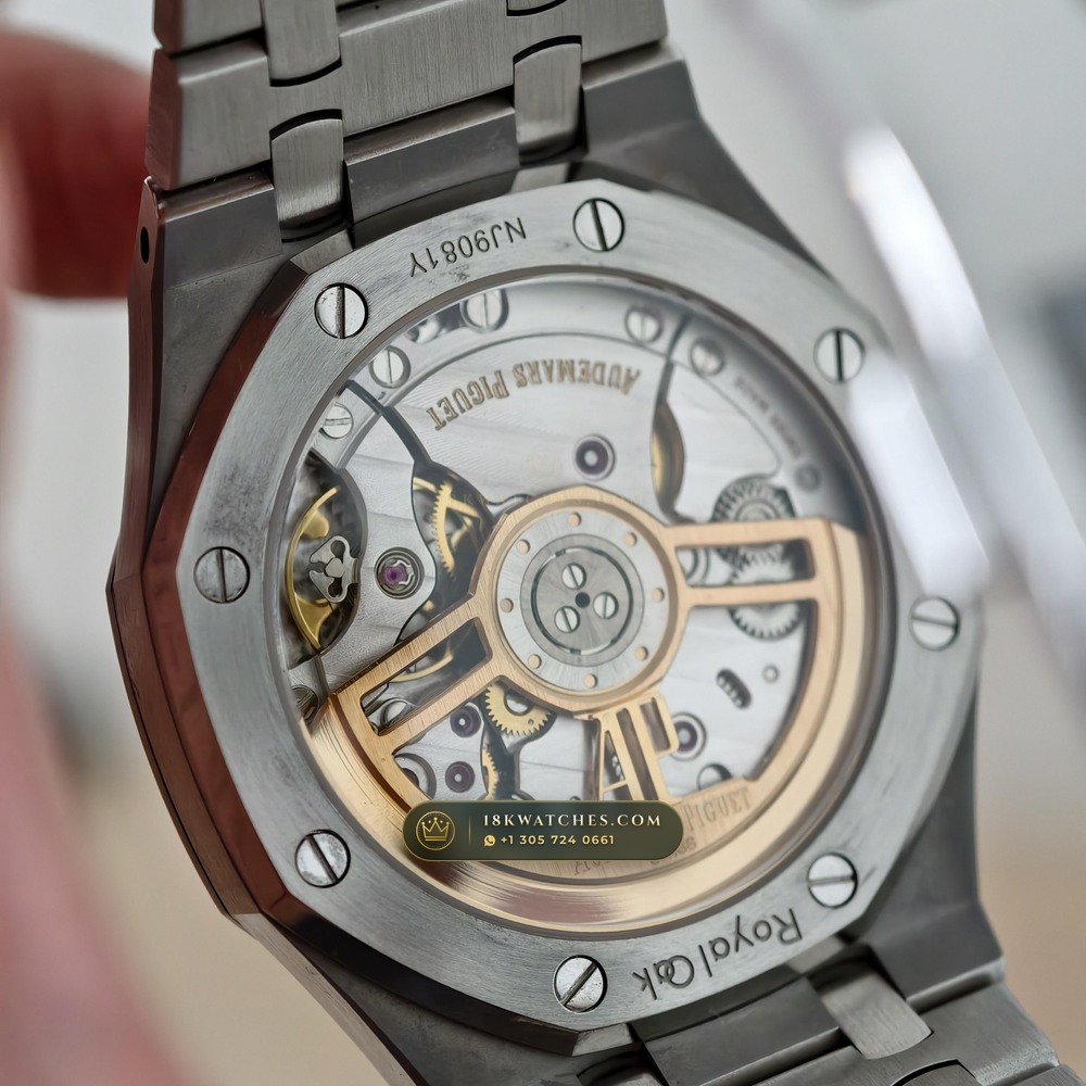 Audemars Piguet Royal Oak Selfwinding 41mm Hand-Chamfered Bevel Spec Ref. 15510ST — Studio Gallery Plate VII in 904L Stainless Steel Custom Architecture (166.8g Verified Mass, Audemars Piguet Cal. 4302 - 70h Power Reserve)