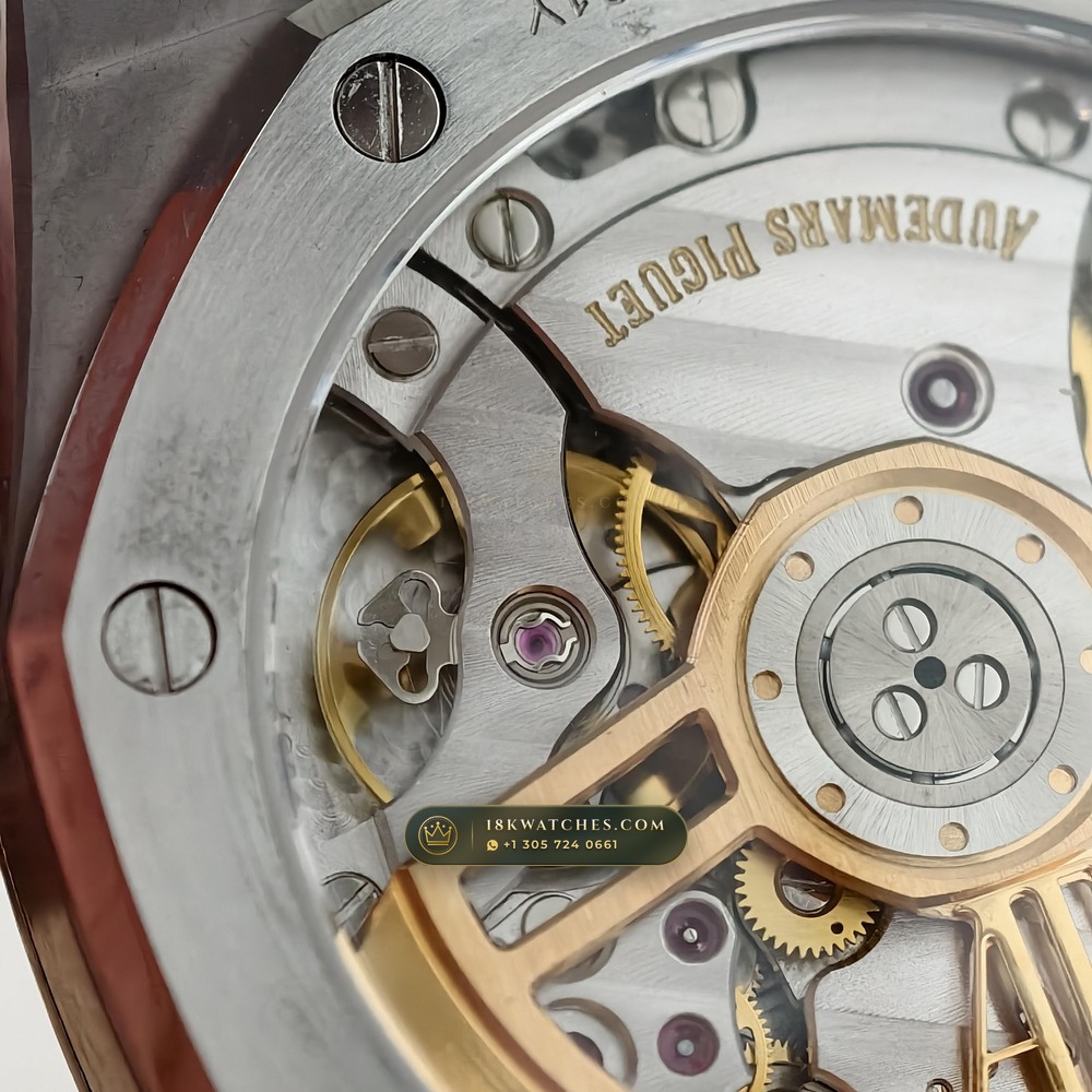 Audemars Piguet Royal Oak Selfwinding 41mm Hand-Chamfered Bevel Spec Ref. 15510ST — Studio Gallery Plate VIII in 904L Stainless Steel Custom Architecture (166.8g Verified Mass, Audemars Piguet Cal. 4302 - 70h Power Reserve)
