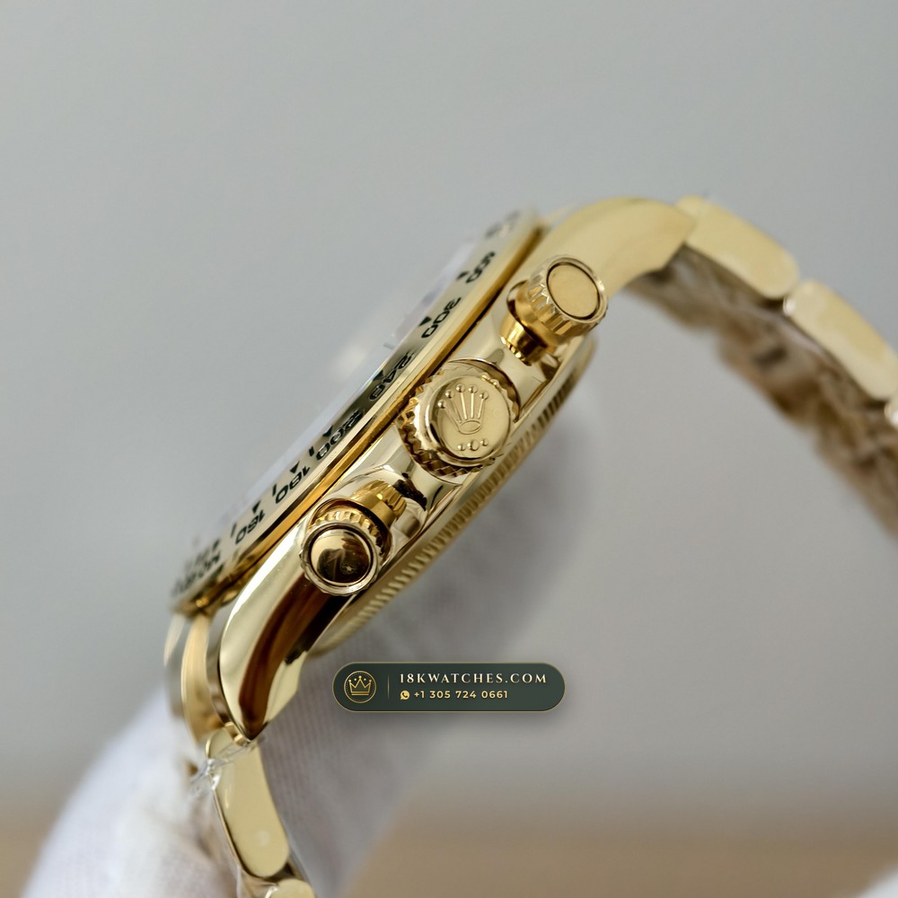 Rolex Cosmograph Daytona John Mayer Emerald Dial 18K Yellow Gold Ref. 126508 — Studio Gallery Plate VI in 18K Yellow Gold Au750 (216.8g Verified Mass, Rolex Manufacture Cal. 4131 - 72h Power Reserve)
