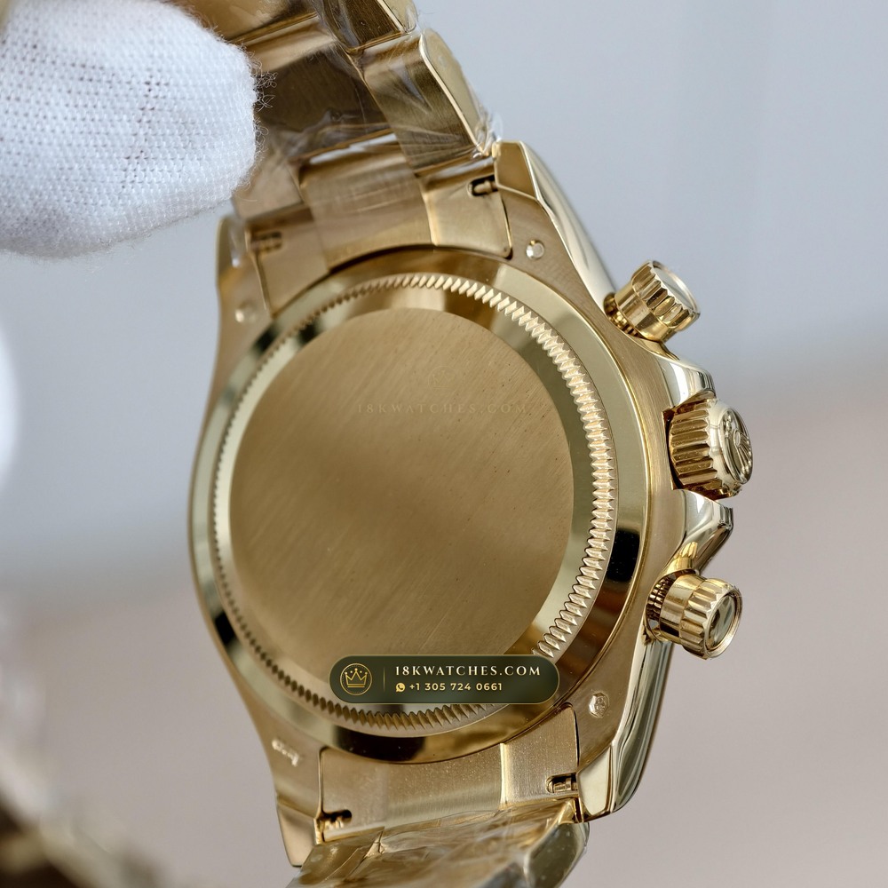 Rolex Cosmograph Daytona John Mayer Emerald Dial 18K Yellow Gold Ref. 126508 — Studio Gallery Plate VII in 18K Yellow Gold Au750 (216.8g Verified Mass, Rolex Manufacture Cal. 4131 - 72h Power Reserve)