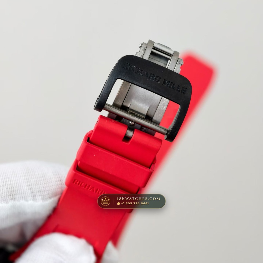 Richard Mille RM 35-02 Rafael Nadal Automatic — Studio Gallery Plate VII in Carbon TPT & Grade 5 Titanium (50.3g Verified Mass, Richard Mille Cal. RMAL1 Variable-Geometry Rotor)