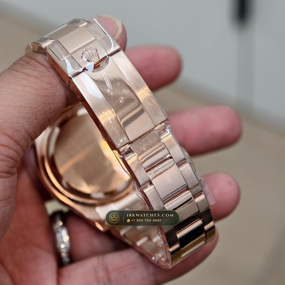 Rolex Cosmograph Daytona Starry Sky Dial 18K Everose Gold Ref. 126505 — Studio Gallery Plate VII in 18K Rose Gold Au750 (216.3g Verified Mass, Rolex Manufacture Cal. 4131 - 72h Power Reserve)
