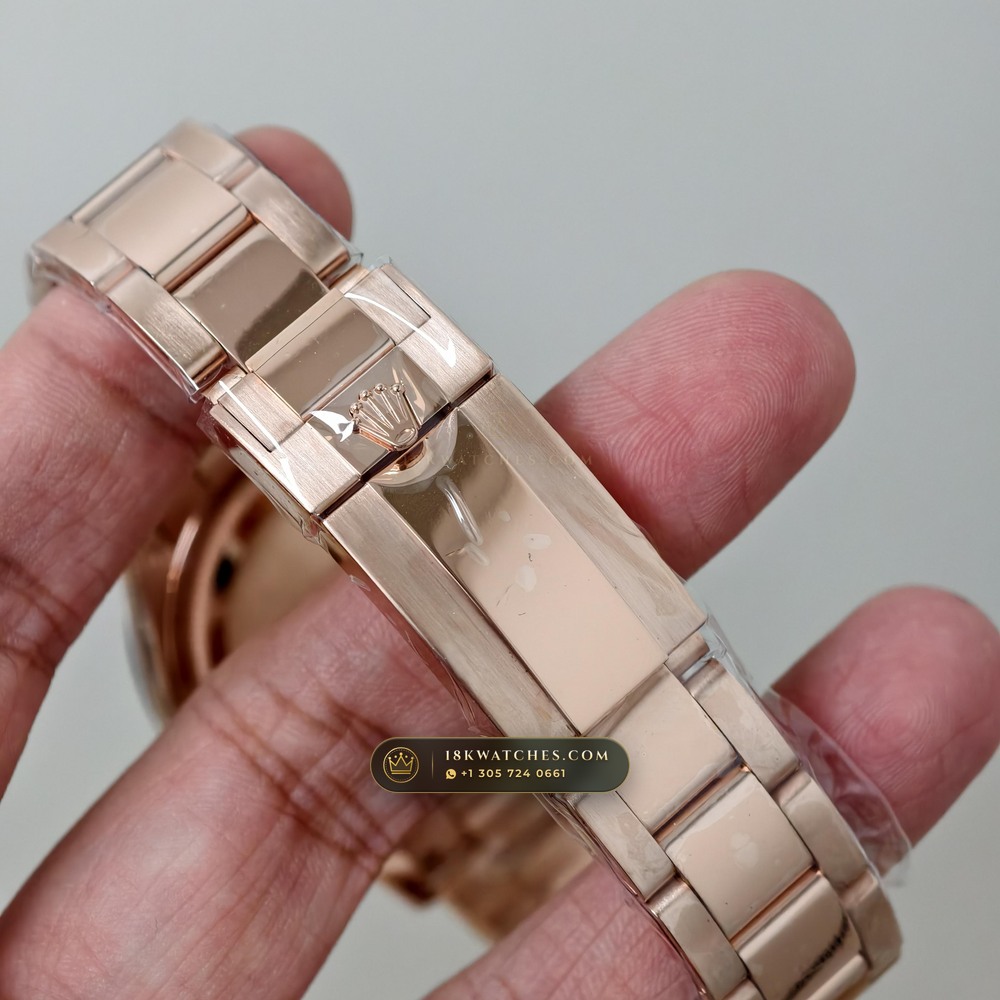 Rolex Cosmograph Daytona Starry Sky Dial 18K Everose Gold Ref. 126505 — Studio Gallery Plate IX in 18K Rose Gold Au750 (216.3g Verified Mass, Rolex Manufacture Cal. 4131 - 72h Power Reserve)