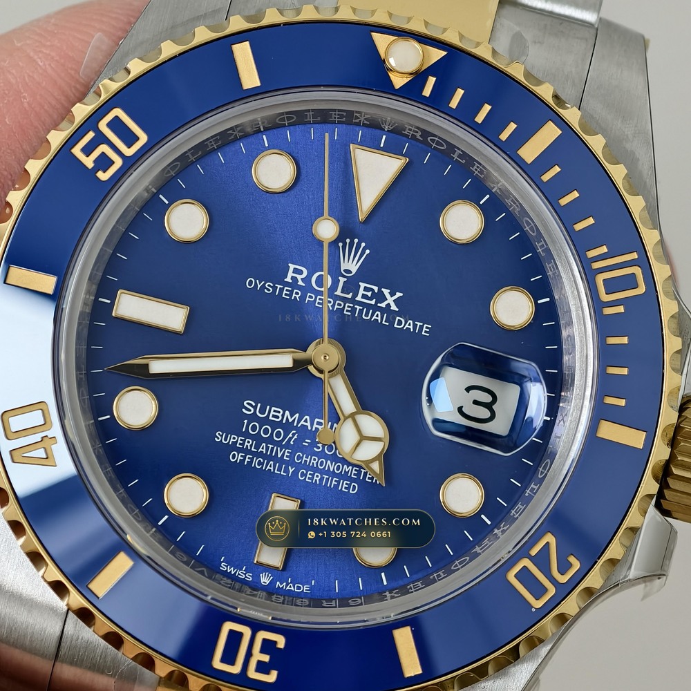 Rolex Submariner Date Chronometer Regulated Spec Ref. 126613LB — Studio Gallery Plate III in 904L Stainless Steel Custom Architecture (174.6g Verified Mass, Rolex Manufacture Cal. 3235 - 70h Power Reserve)