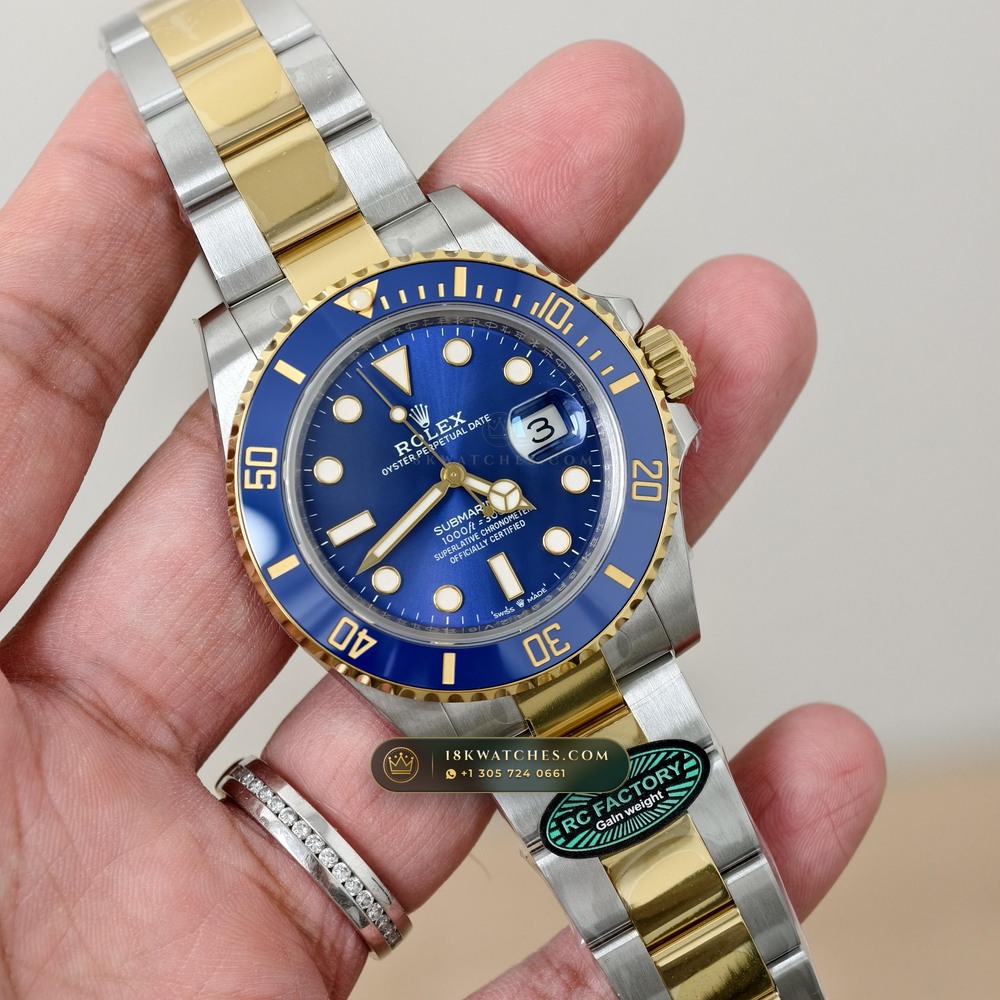 Rolex Submariner Date Chronometer Regulated Spec Ref. 126613LB — Studio Gallery Plate IV in 904L Stainless Steel Custom Architecture (174.6g Verified Mass, Rolex Manufacture Cal. 3235 - 70h Power Reserve)