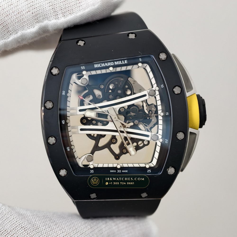 Richard Mille RM 61-01 Yohan Blake Asymmetric Sapphire Caseback Spec