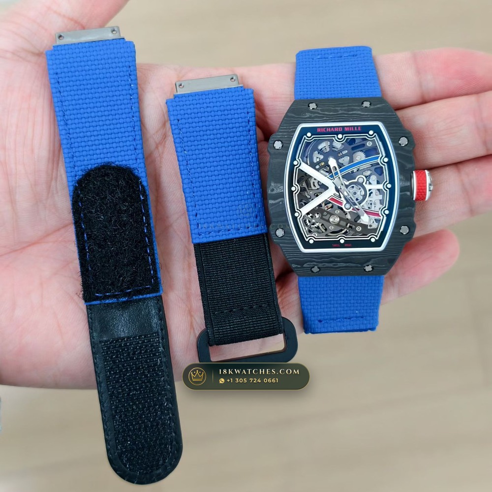 Richard Mille RM 67-02 Automatic Extra-Flat Sebastien Ogier Carbon TPT Sapphire Caseback Spec