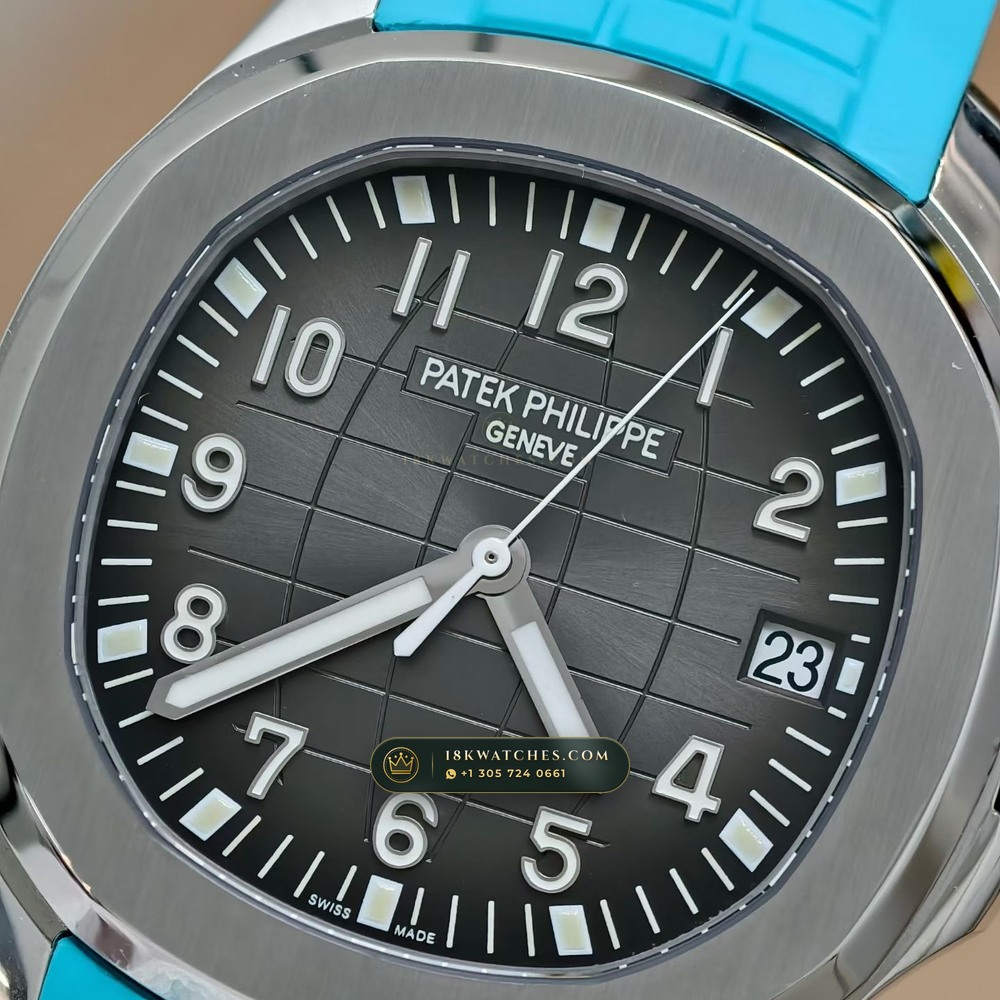 Patek Philippe Aquanaut Extra-Large Self-Winding Zurich Collector Spec Ref. 5167A — Studio Gallery Plate IV in 904L Stainless Steel Custom Architecture (79.7g Verified Mass, Patek Philippe Cal. 324 S C - 21K Gold Rotor)